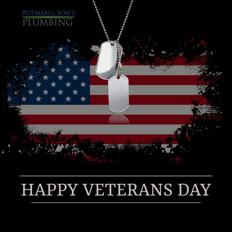 Putman & Sons Plumbing Wishes You a Happy Veterans Day