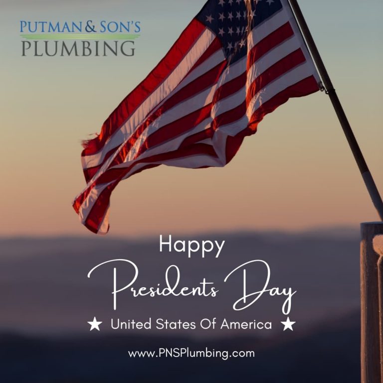 Happy Presidents Day from PNS Plumbing