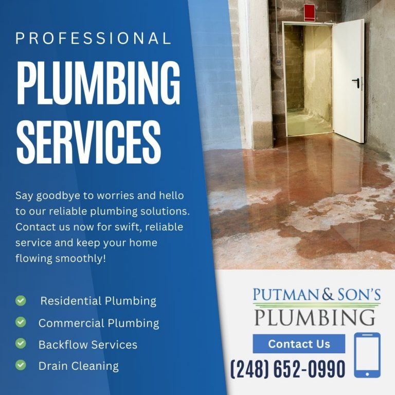 Putman & Sons Plumbing: Your Solution for Swift and Reliable Plumbing Services