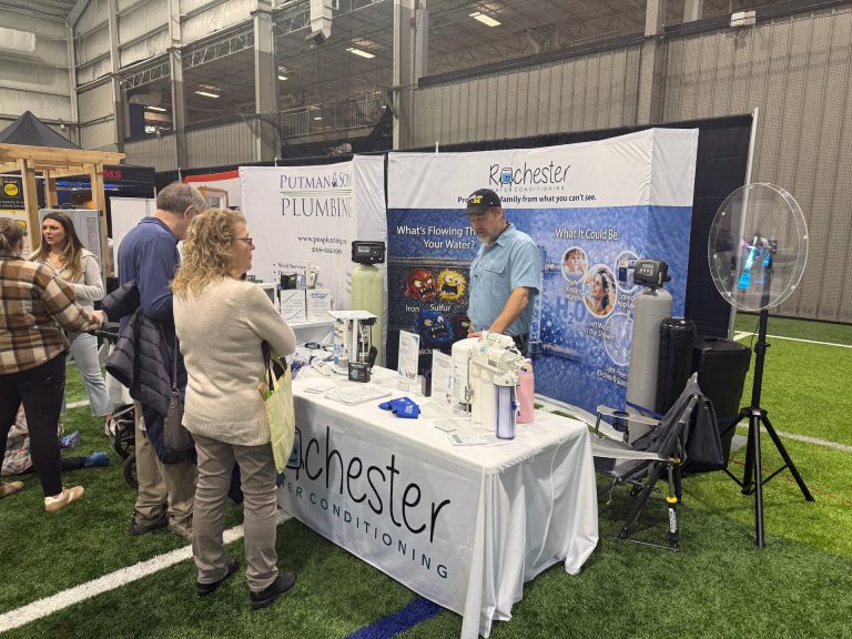 Putman & Sons Plumbing at the Suburban Michigan Home Show in Pontiac