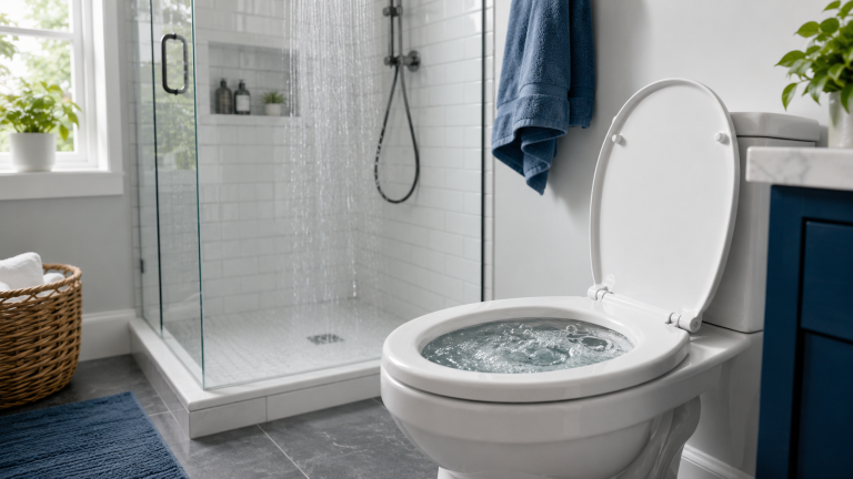 Why Your Toilet Bubbles When the Shower Runs