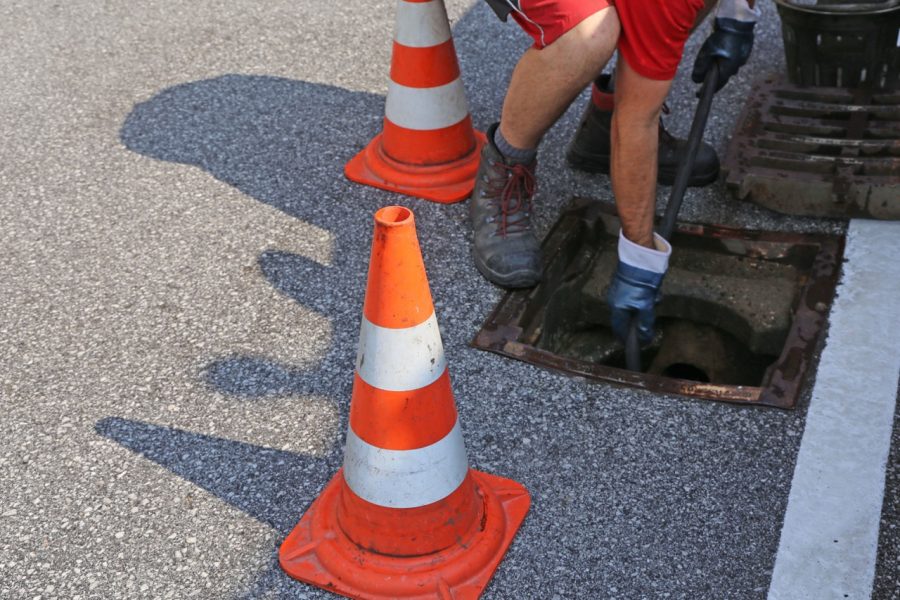 Main sewer line evaluation and camera inspection service performed by Putman & Son’s Plumbing.