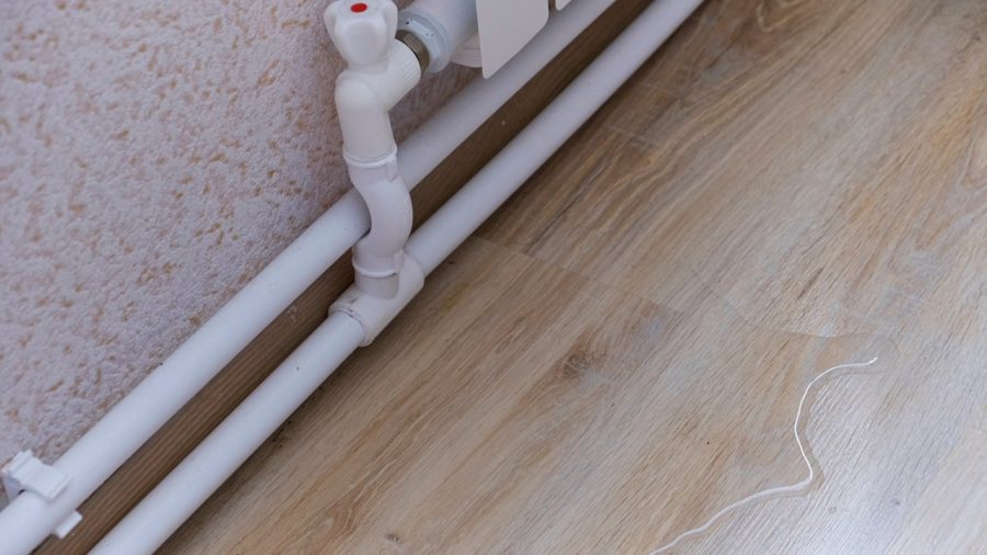Indoor residential plumbing lines inspected for hidden water leaks by Putman & Son’s Plumbing.