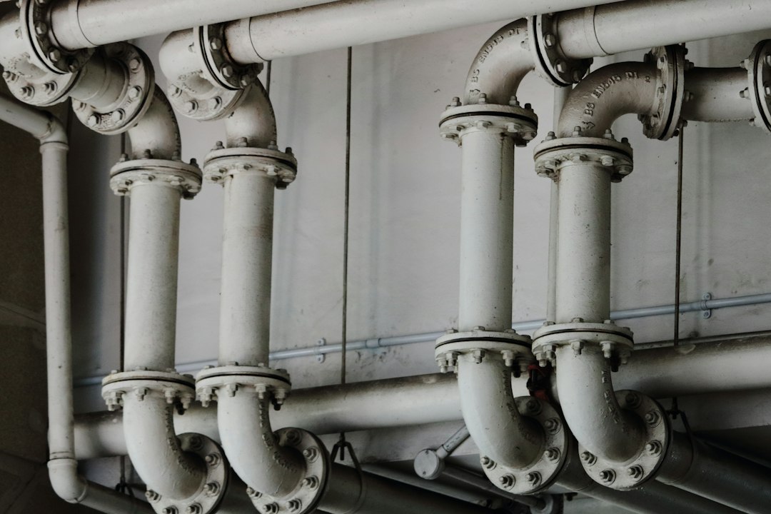 Older plumbing pipes that may need repair or replacement