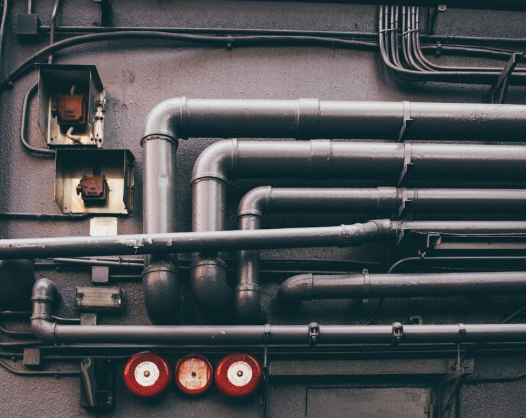 Commercial piping for Metro Detroit drain cleaning and plumbing maintenance
