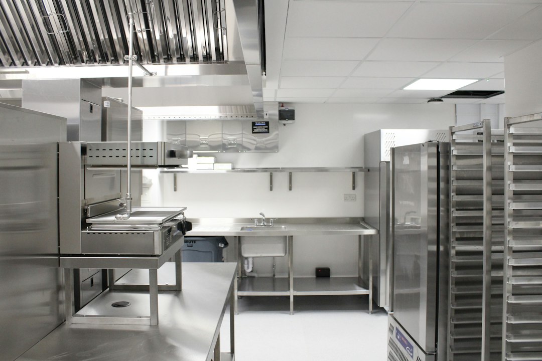 Commercial restaurant kitchen requiring reliable plumbing and drain maintenance